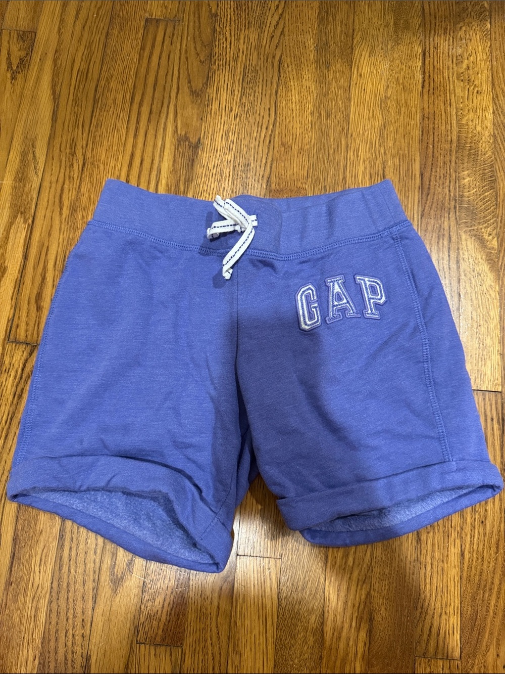 GAP Girls Lavender Drawstring Sweat Shorts
